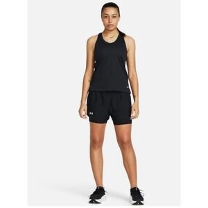 Under Armour UA Womens Black Vanish 2in1 Shorts Size S Activewear 1376936 NWT